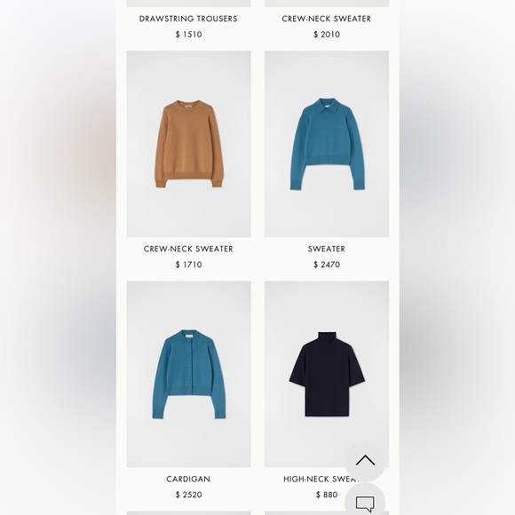 JIL SANDER $800 Cashmere Short Cap Sleeve Top Blouse 100% Cashmere Great Cond - Picture 4 of 16